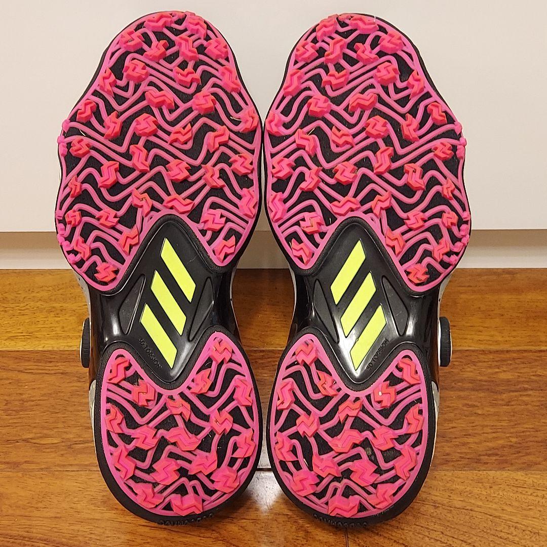 極美品 adidas コードカオス25 BOA 25 スパイクレス アディダス