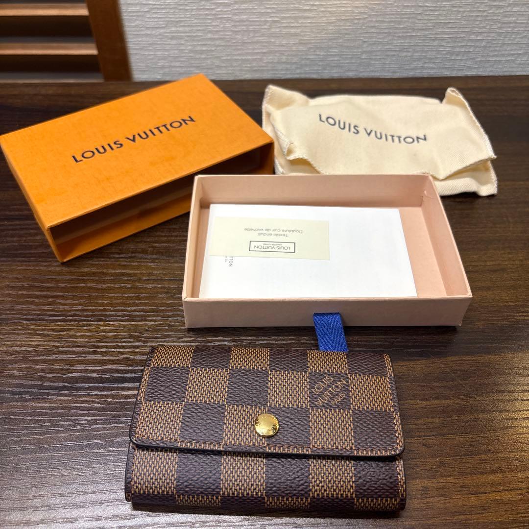 LOUIS VUITTON ダミエ レザーキーケース　ミュルティクレ 6