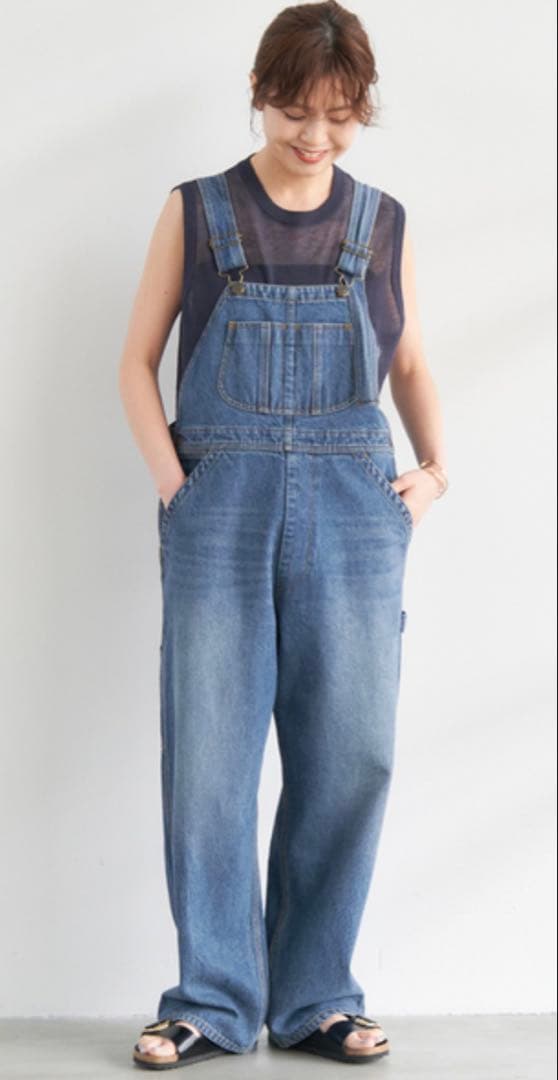 Spick&Span スピックアンドスパンS.Shiori*S デニムサロペット