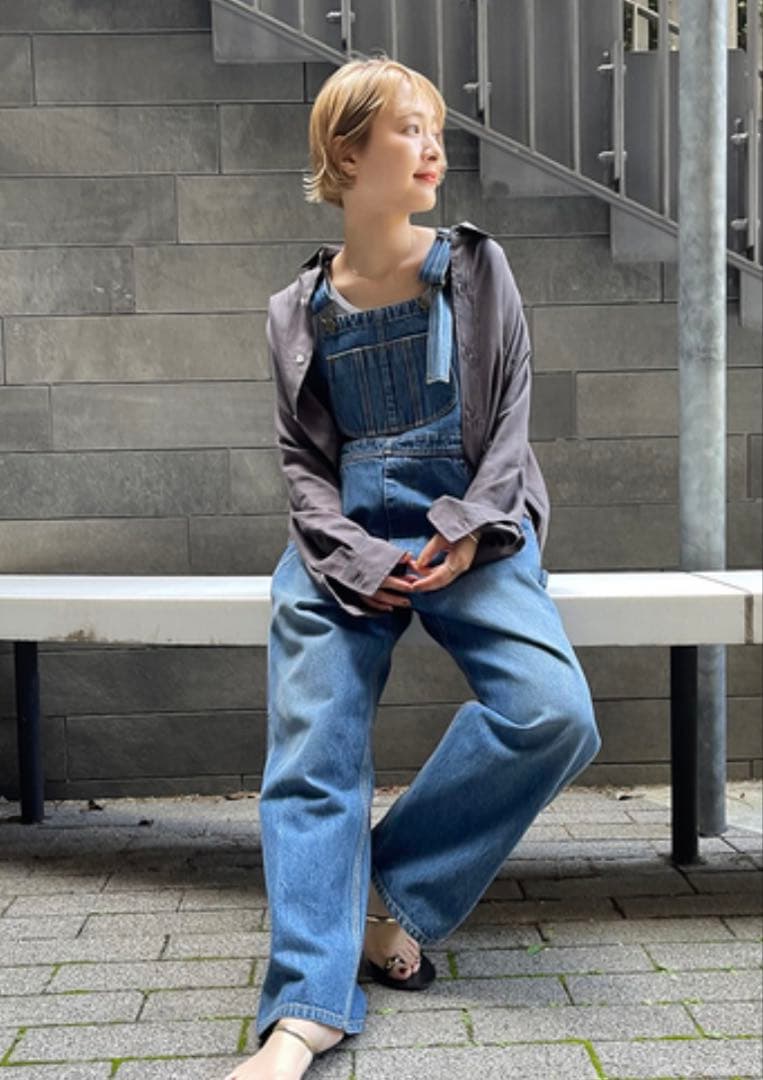 Spick&Span スピックアンドスパンS.Shiori*S デニムサロペット