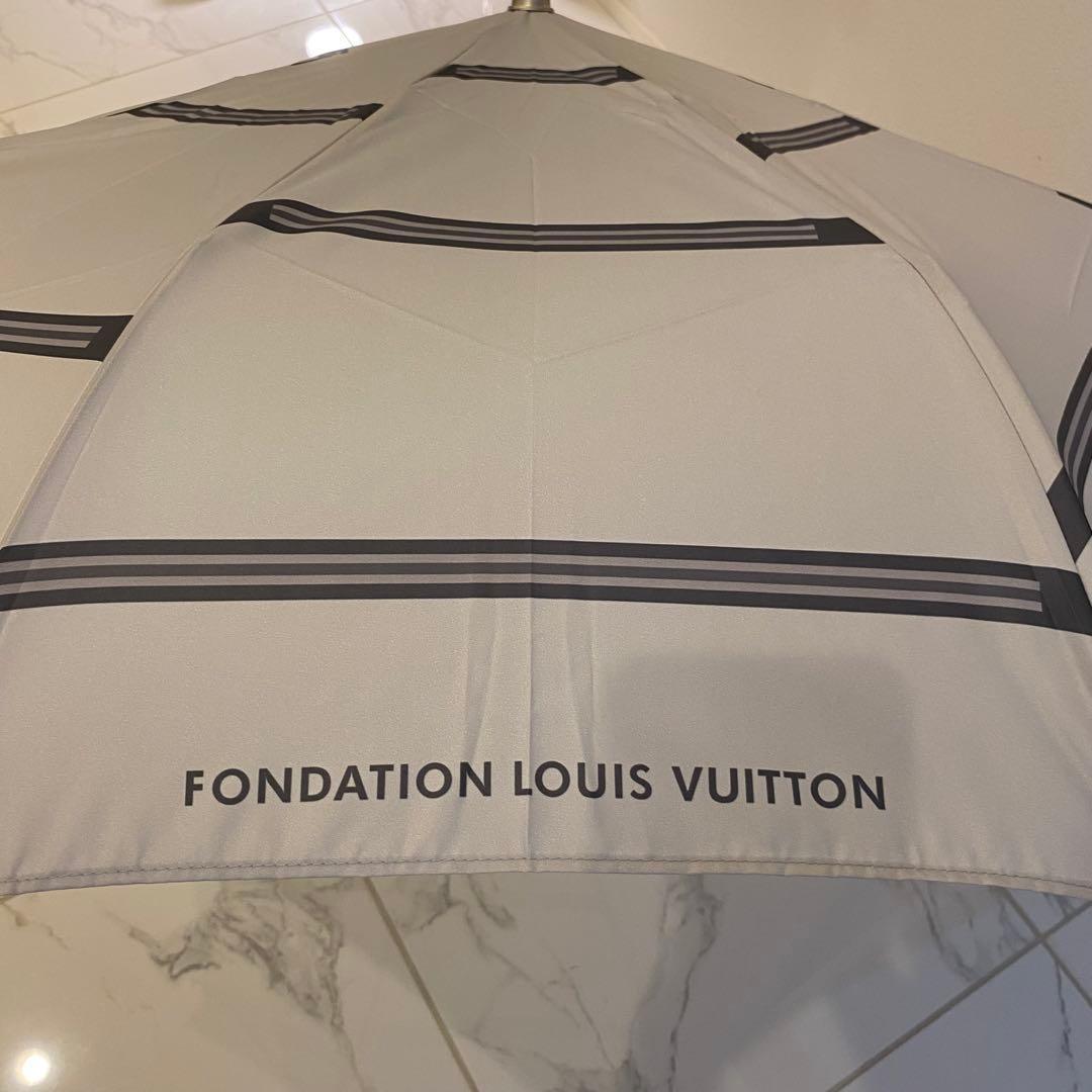 【未使用】FONDATION LOUIS VUITTON 折りたたみ傘 パリ限定