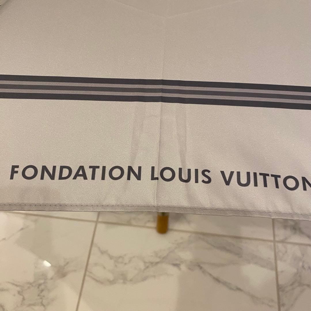 【未使用】FONDATION LOUIS VUITTON 折りたたみ傘 パリ限定