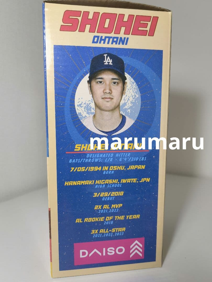 [本物]8月28日来場者限定 大谷翔平&デコピン ゴールド 金色 ボブルヘッド