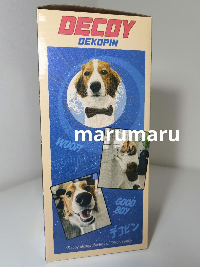 [本物]8月28日来場者限定 大谷翔平&デコピン ゴールド 金色 ボブルヘッド