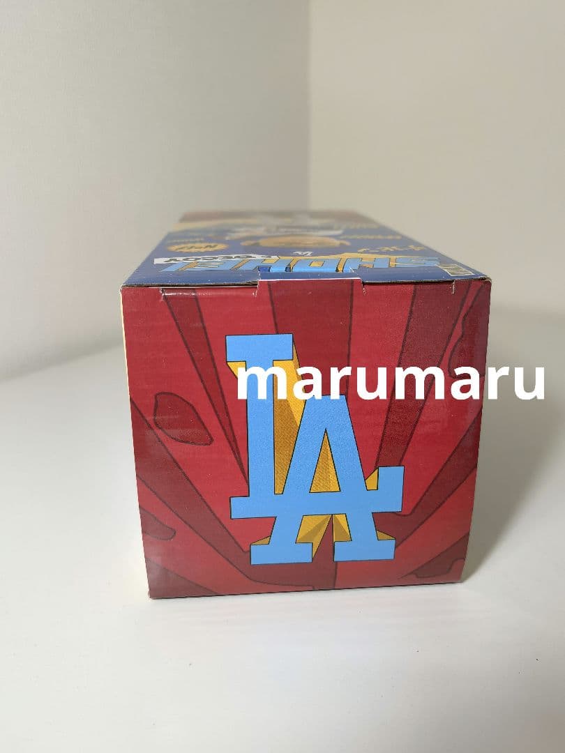 [本物]8月28日来場者限定 大谷翔平&デコピン ゴールド 金色 ボブルヘッド