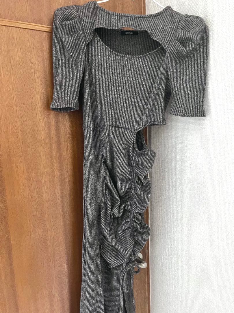 EATME デコルテリブワンピース