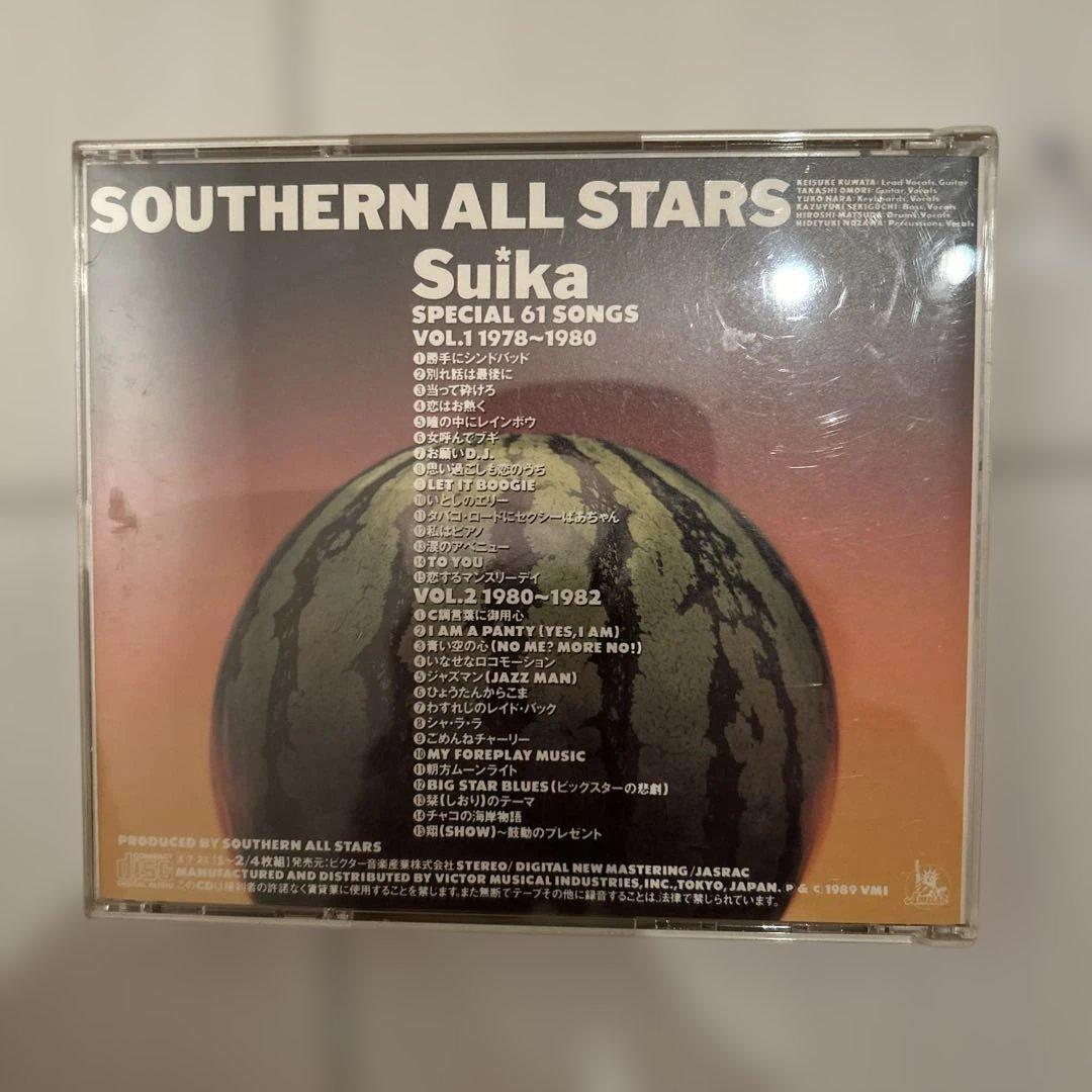 【初回限定　白すいか】サザンオールスターズ　ベストアルバム　初回版　Suika