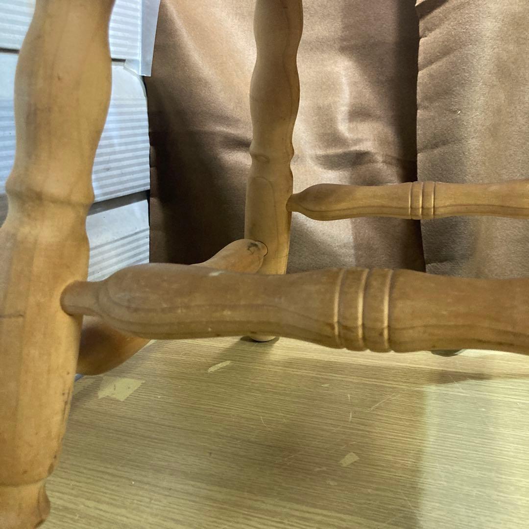 椅子　ヴィンテージ　ダイニングチェア　カフェチェア　剥離