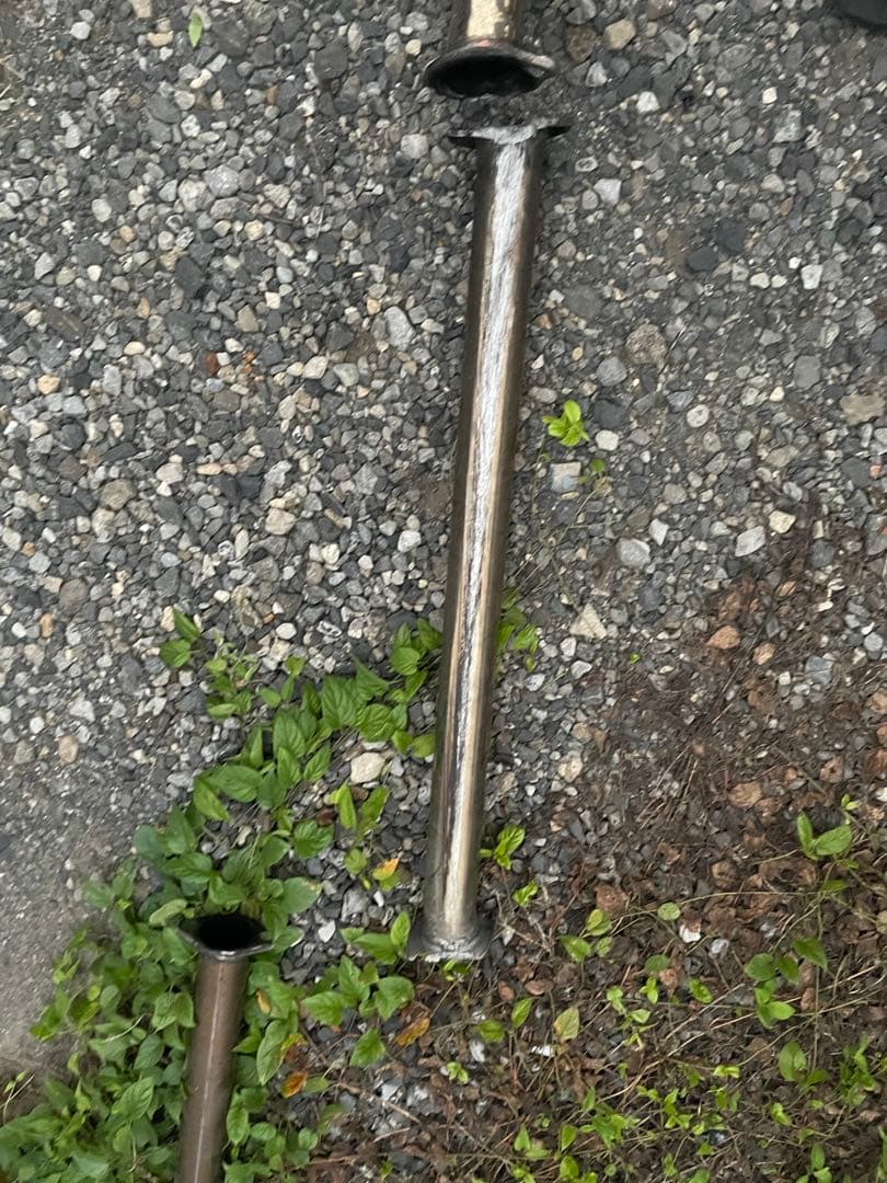 18クラウン 中間リアセットフルストレートマフラー 関東圏なら運べます。