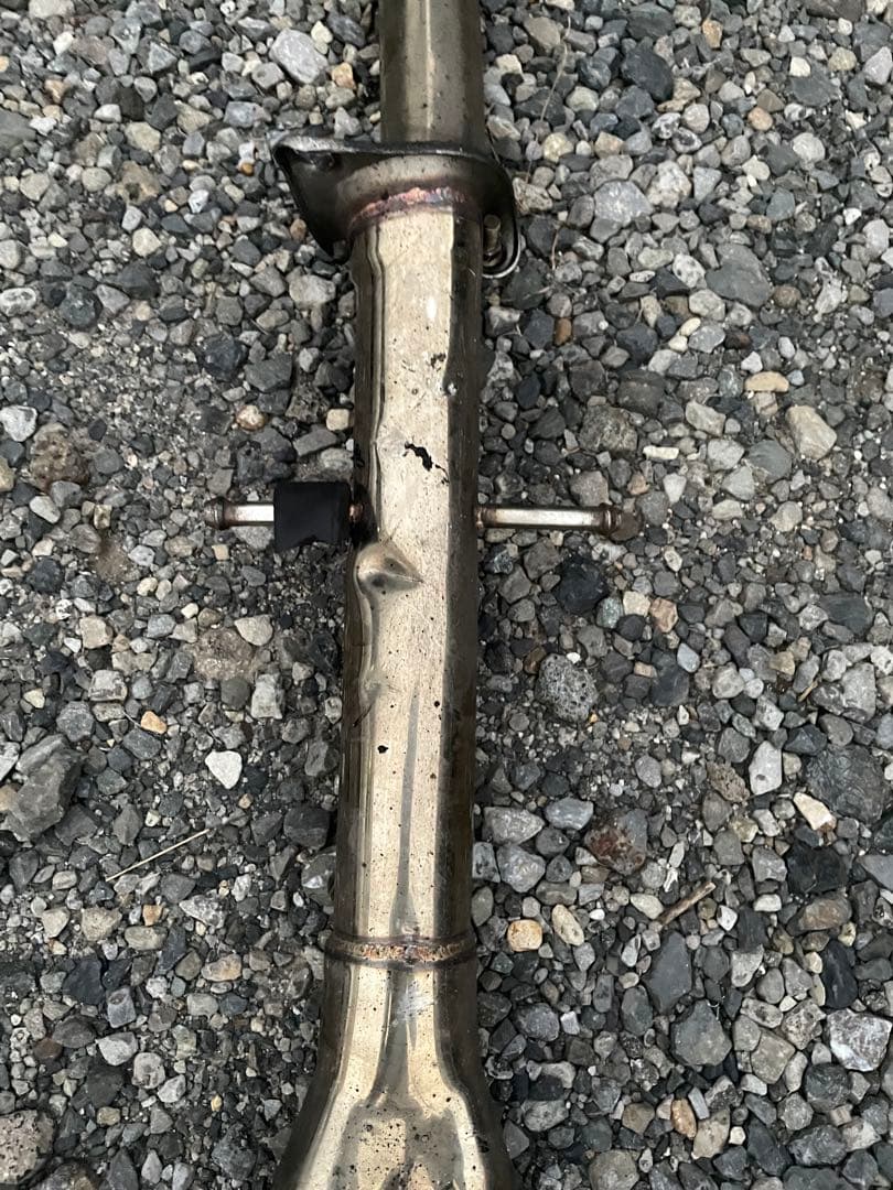 18クラウン 中間リアセットフルストレートマフラー 関東圏なら運べます。