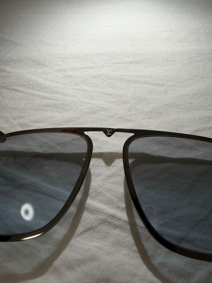 【超美品】ルイ ヴィトン サングラス サテライト モノグラム 交換レンズ付き