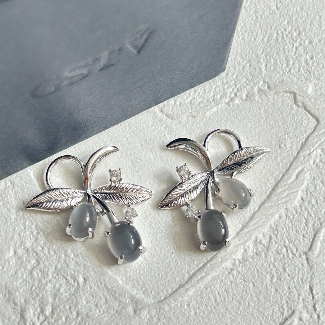 と*も様 底値❣️さくらんぼデザイン♪パラジウムシルバー950チャーム