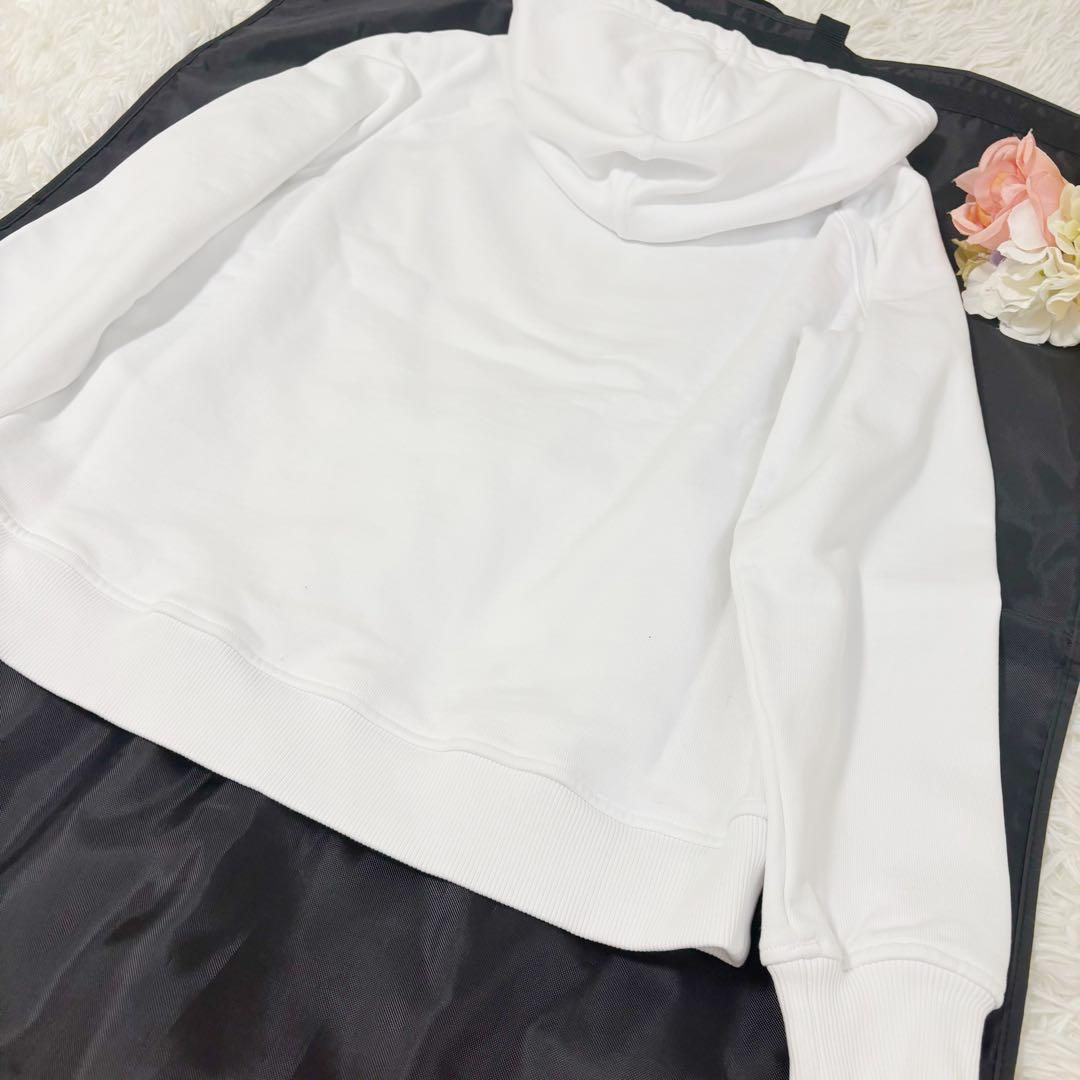 JIMMY CHOO ラインストーン　ロゴ　パーカー イタリア製　オーバーサイズ