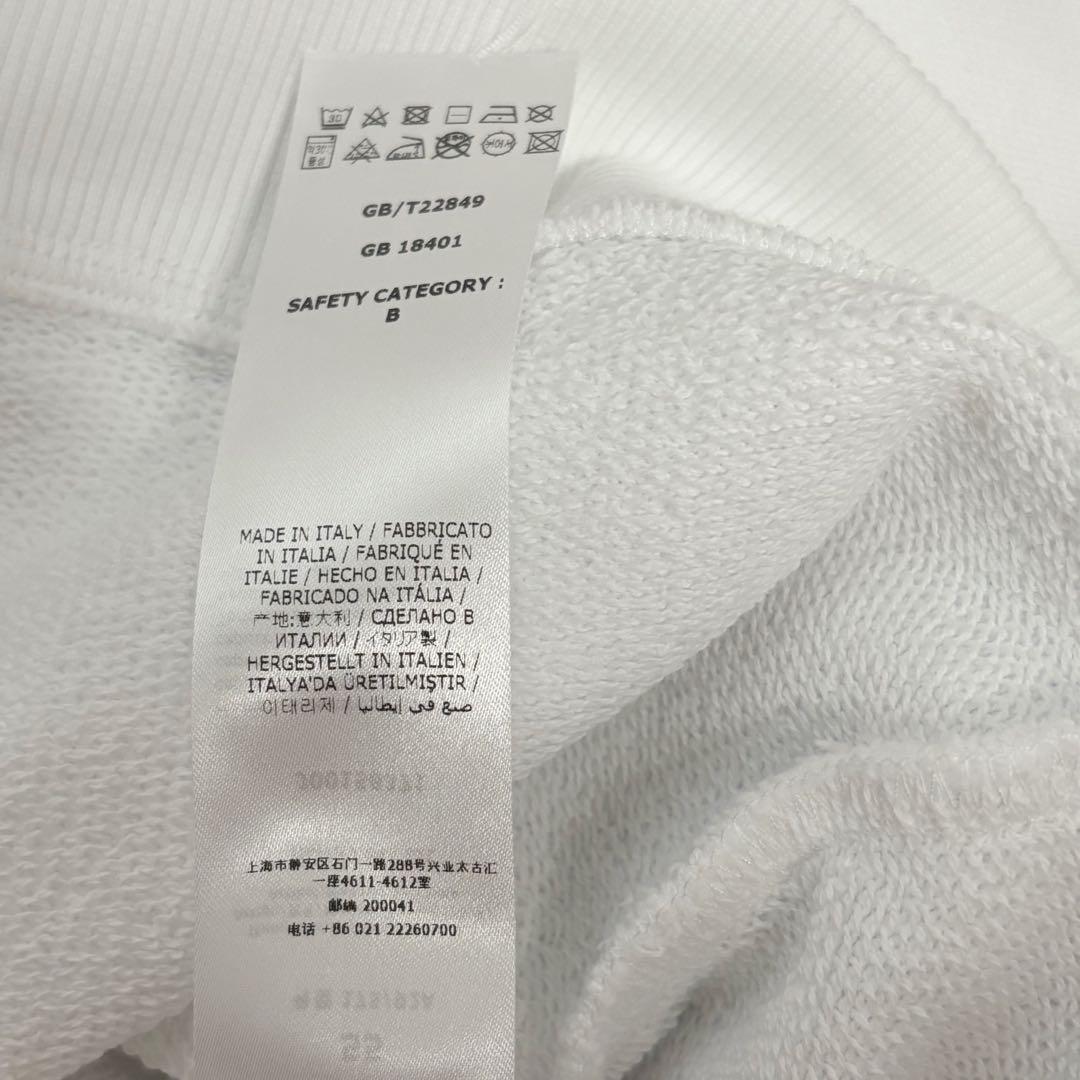 JIMMY CHOO ラインストーン　ロゴ　パーカー イタリア製　オーバーサイズ