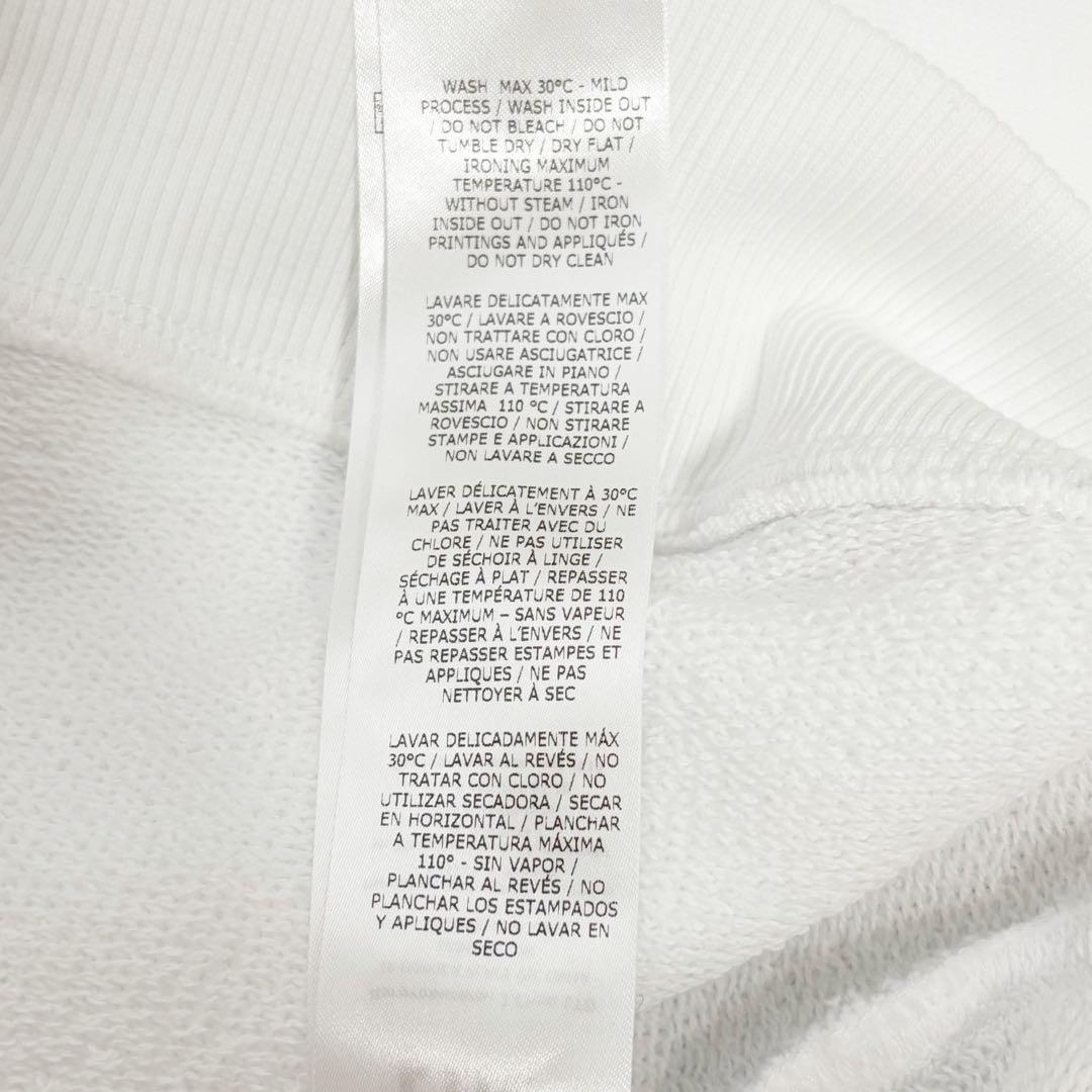 JIMMY CHOO ラインストーン　ロゴ　パーカー イタリア製　オーバーサイズ