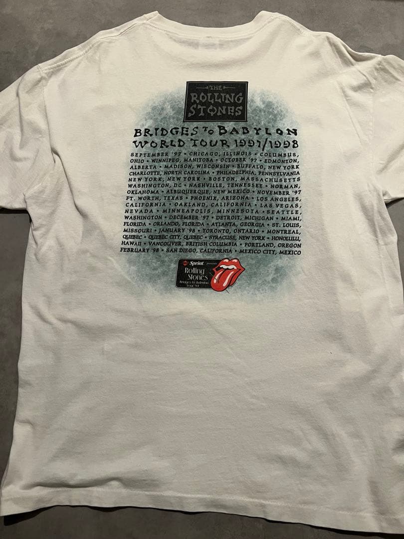 Rolling Stones BRIDGE to BABYLON XLサイズ