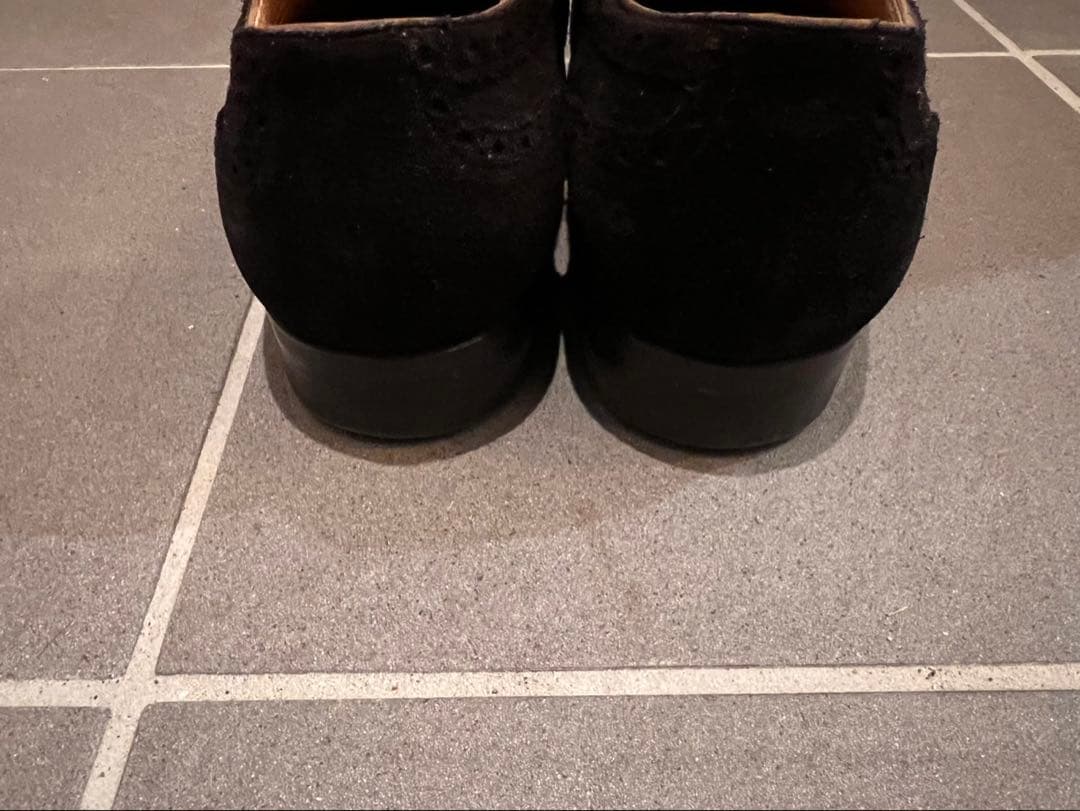 三陽山長　鷲六郎　濃茶　スエード 26.0cm