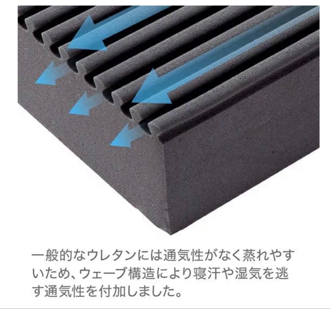 RISEライズスリープマジック 極厚マットレス 14cm シングル 硬め 高反発