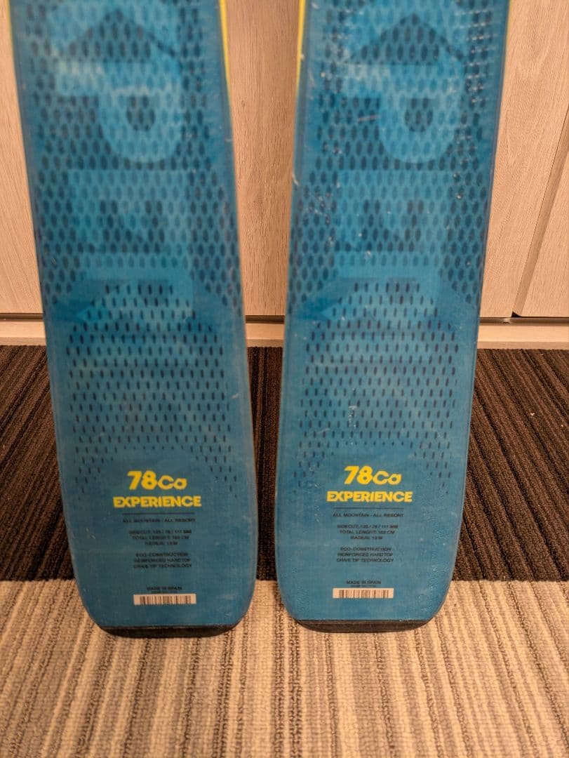 Rossignol experience 78 162cm 23/24モデル