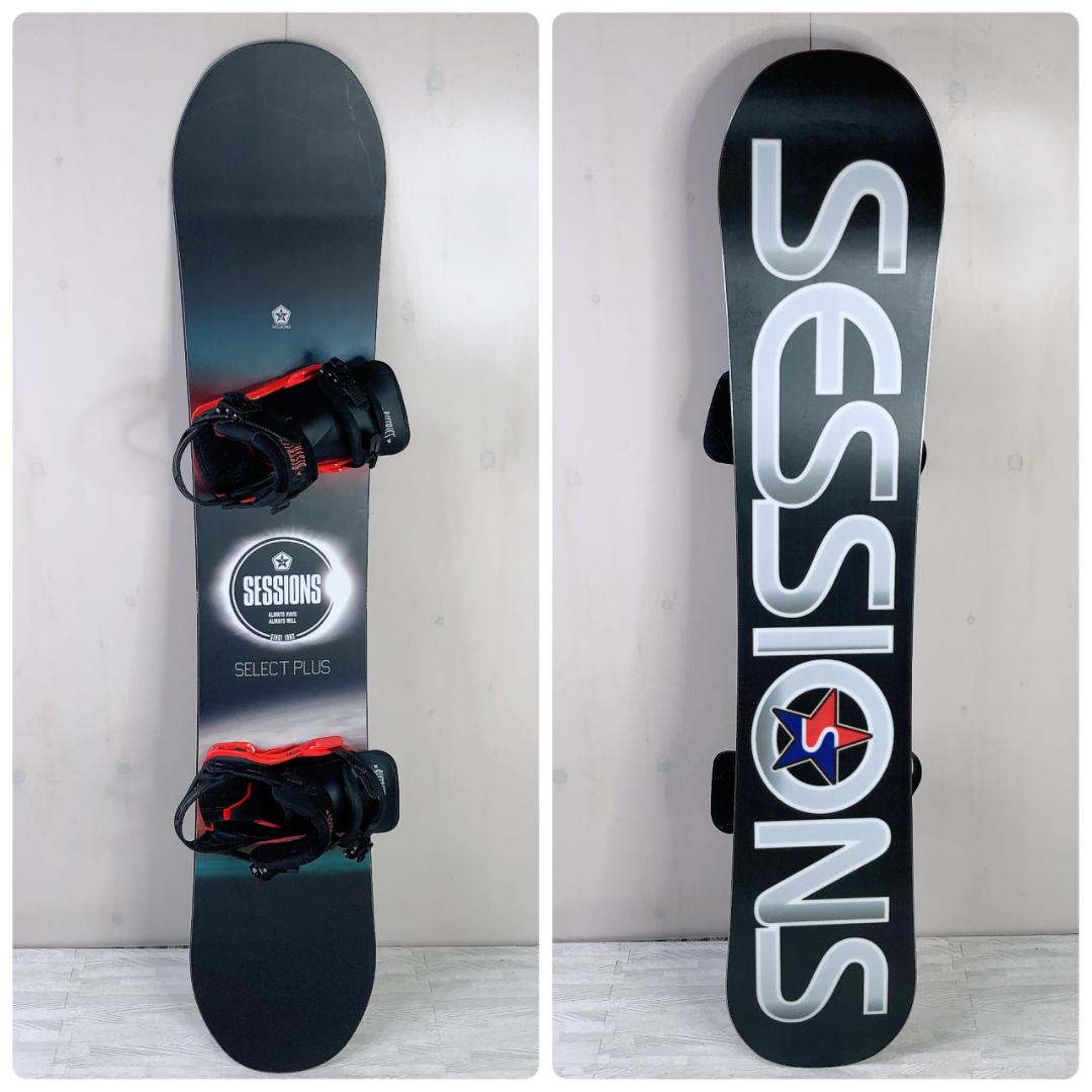 美品 SESSIONS SELECT PLUS 151㎝ SALOMON ２点