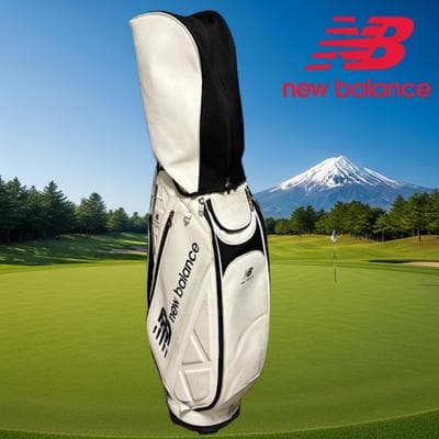 new balance ニューバランス キャディバッグ ホワイト 4分割