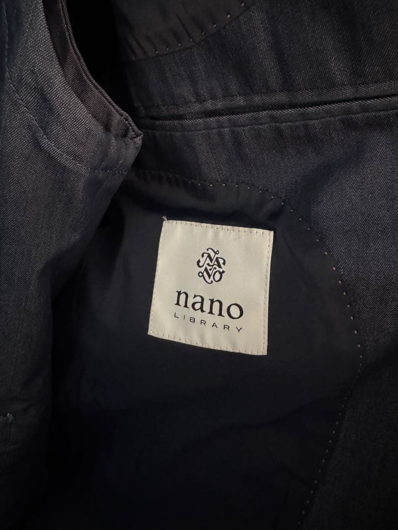 【メルカリ市限定値下げ中】 NANO universe 3ピーススーツ Sサイズ