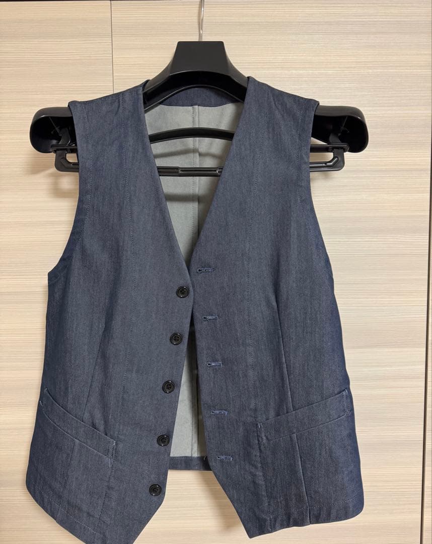 【メルカリ市限定値下げ中】 NANO universe 3ピーススーツ Sサイズ