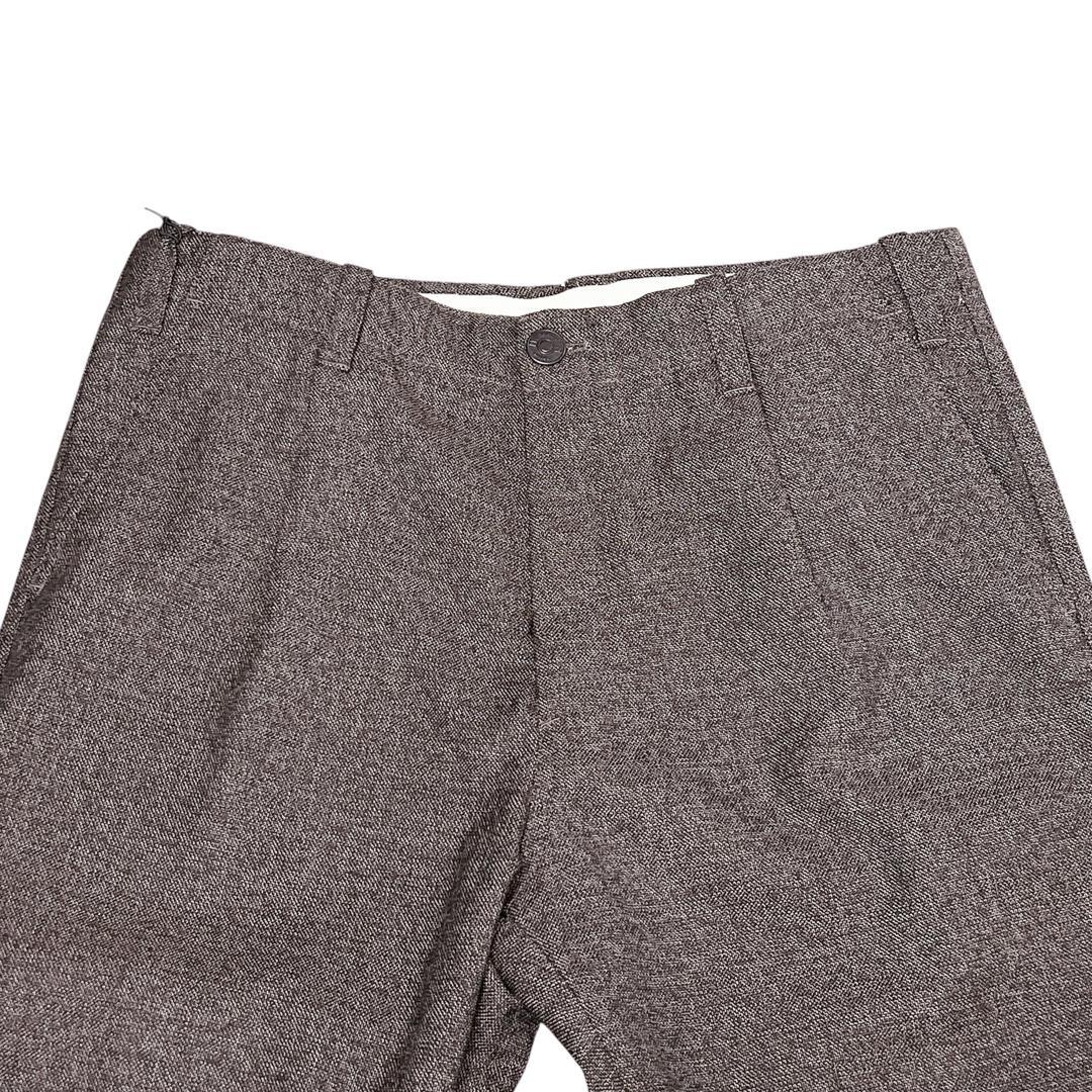 PT TORINO トリノ ウールスラックス 34 ブラウン系 WORN OUT