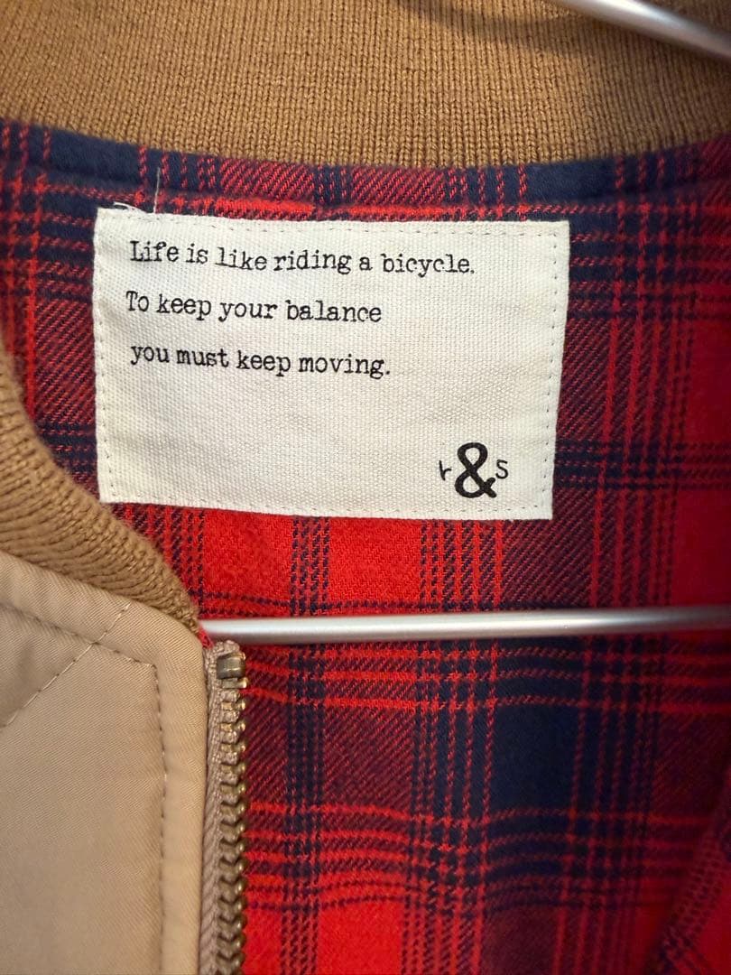 rough&swell ラフアンドスウェル 中綿ブルゾン　Mサイズ