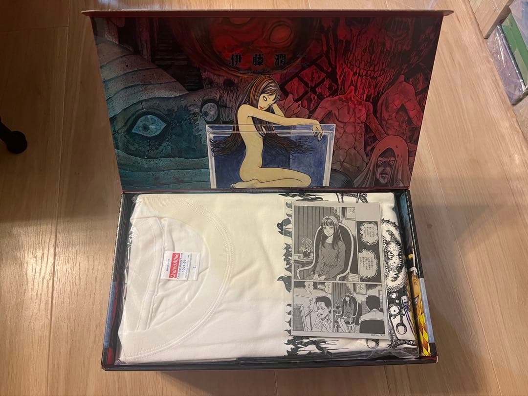 伊藤潤二傑作集　プレミアムBOXセット　全11巻　Tシャツ付き　ミニ複製原画付き