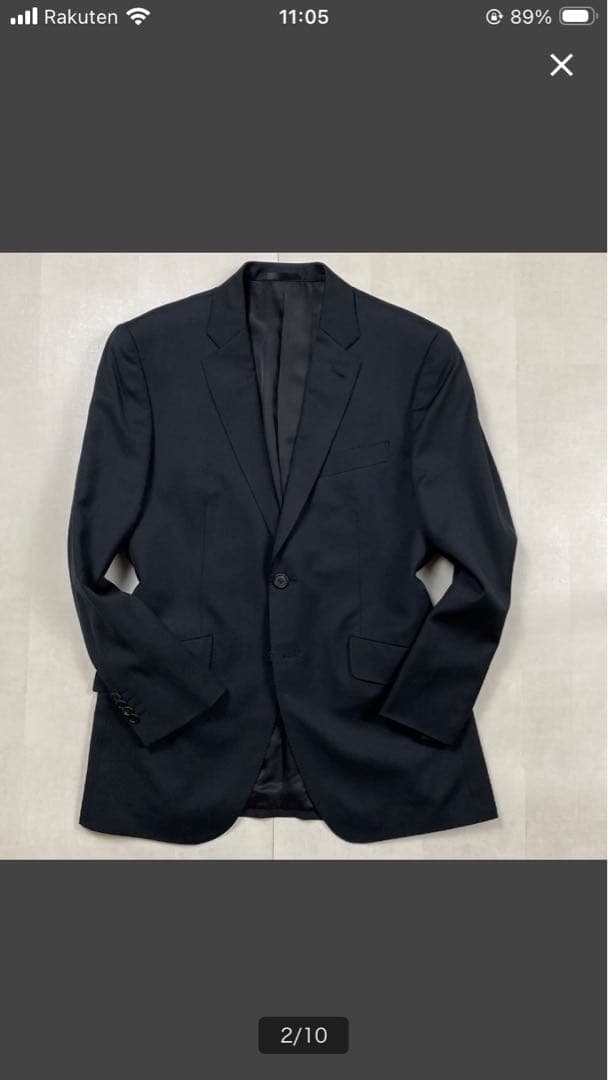 ☆美品 花柄　PaulSmith super120’s ウール100