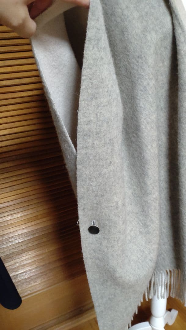 GRACE CONTINENTAL　リバーシブル　ケープ