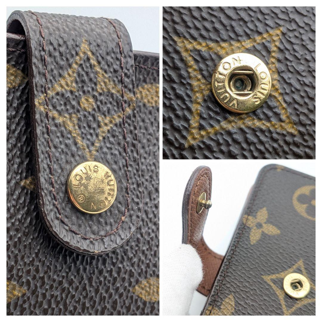 ルイヴィトン LOUIS VUITTON モノグラム コンパクトジップ 二つ折り