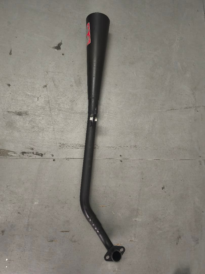 スーパーカブ110 JA59 メガホンマフラー JA10流用 美品 送料込