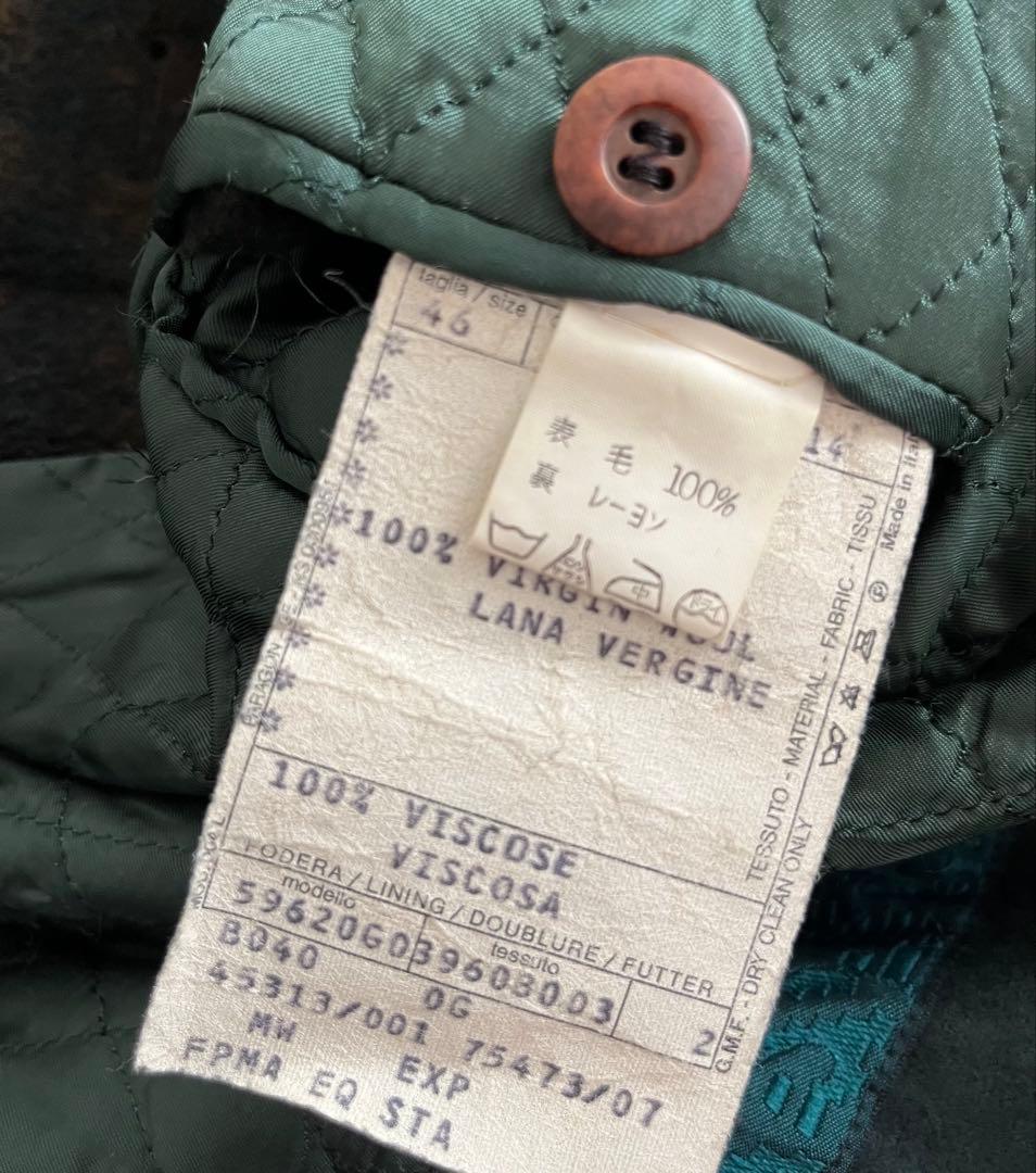 イタリア製 MISSONI UOMO ミッソーニ ウール オンブレ ミドル丈