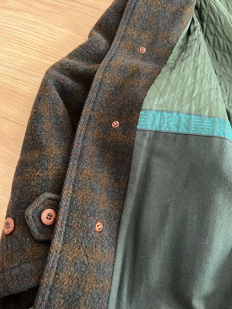 イタリア製 MISSONI UOMO ミッソーニ ウール オンブレ ミドル丈