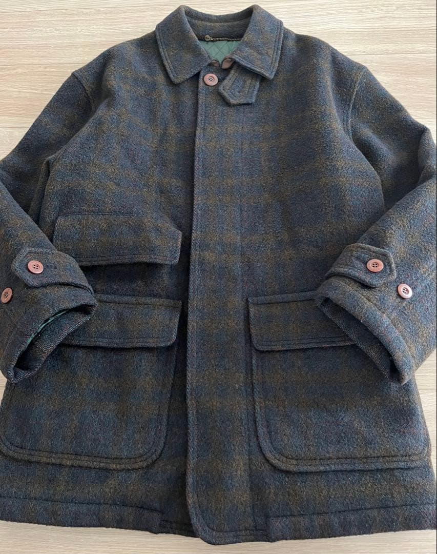 イタリア製 MISSONI UOMO ミッソーニ ウール オンブレ ミドル丈