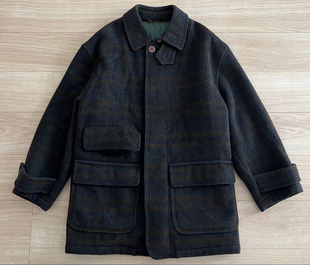 イタリア製 MISSONI UOMO ミッソーニ ウール オンブレ ミドル丈