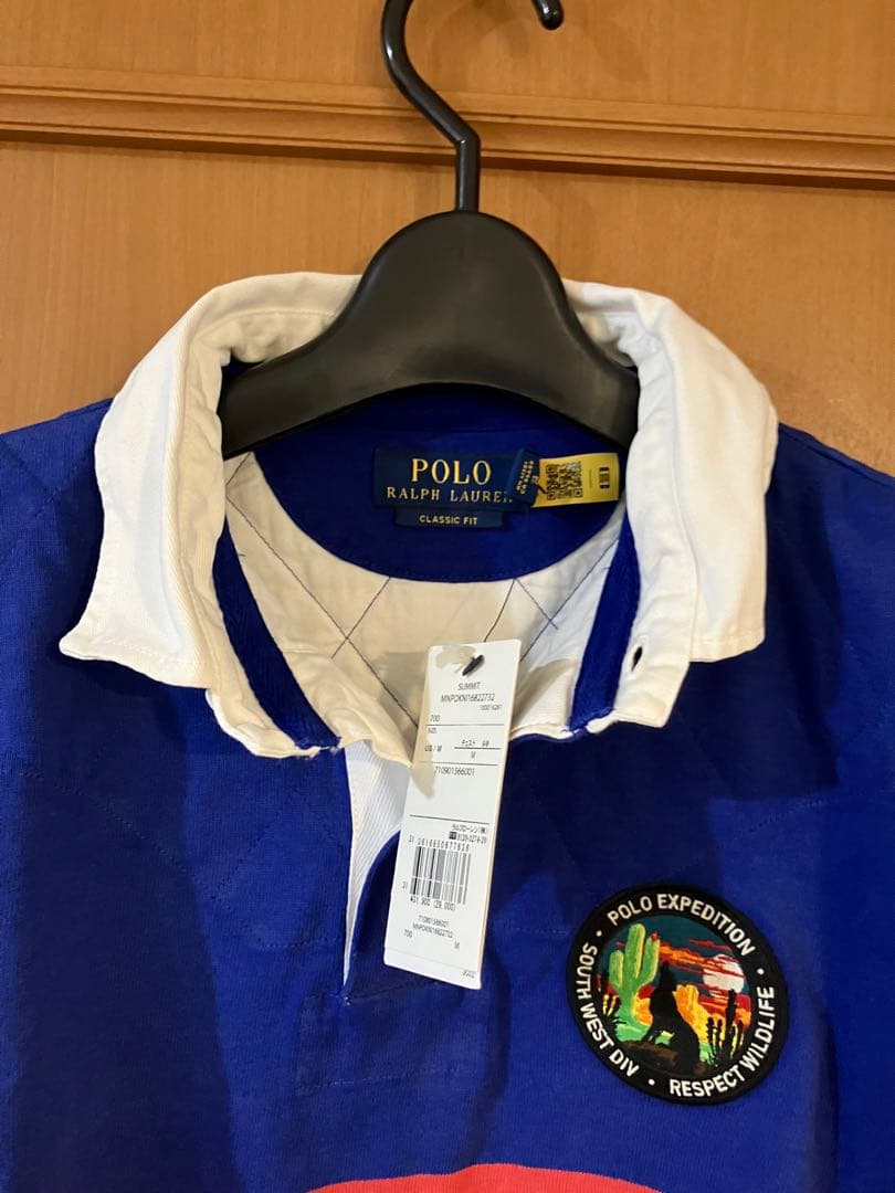 ポロ ラルフローレン POLO RALPHLAUREN ポロシャツ M ラグビー