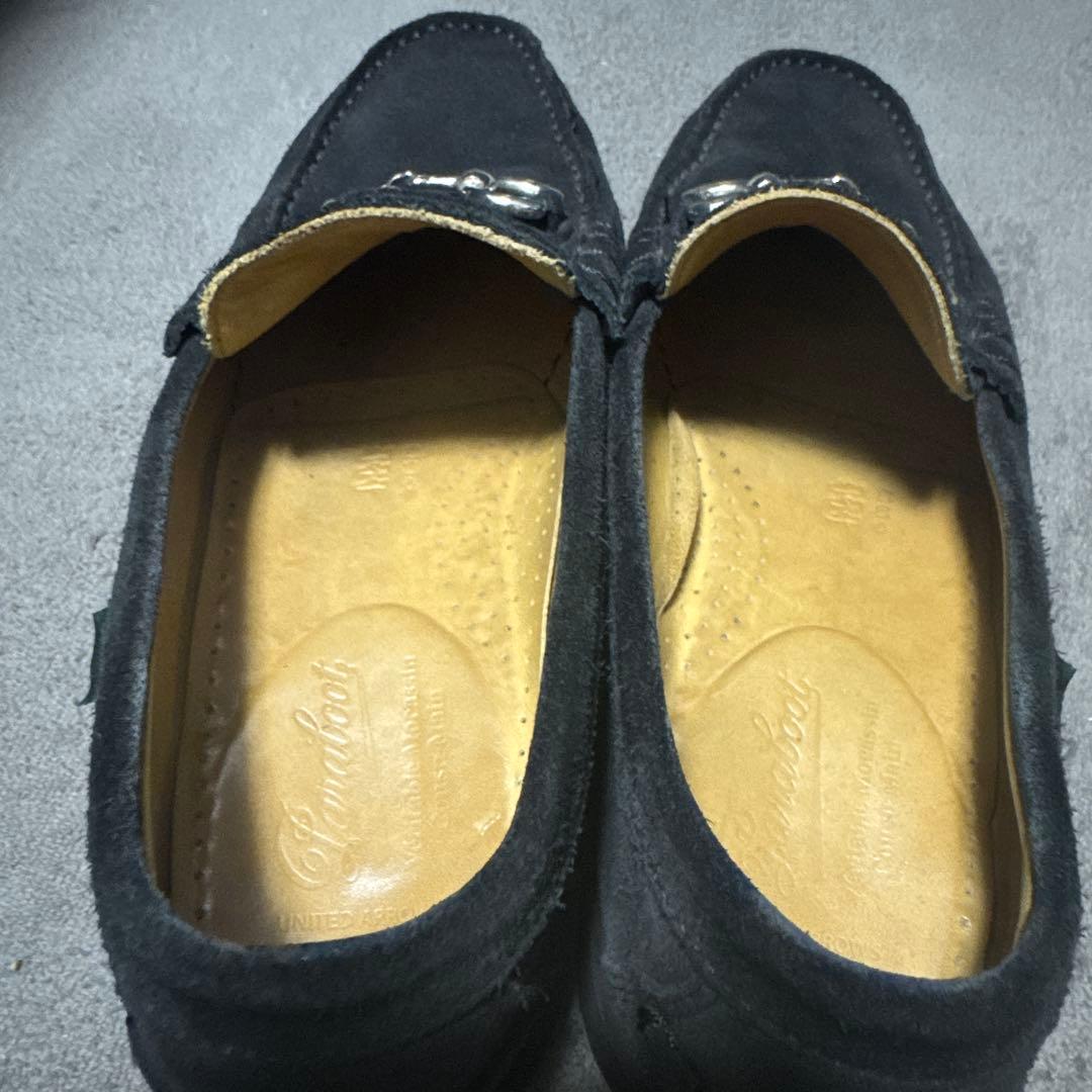 パラブーツ　アローズ　ビットローファー　黒　7 1/2