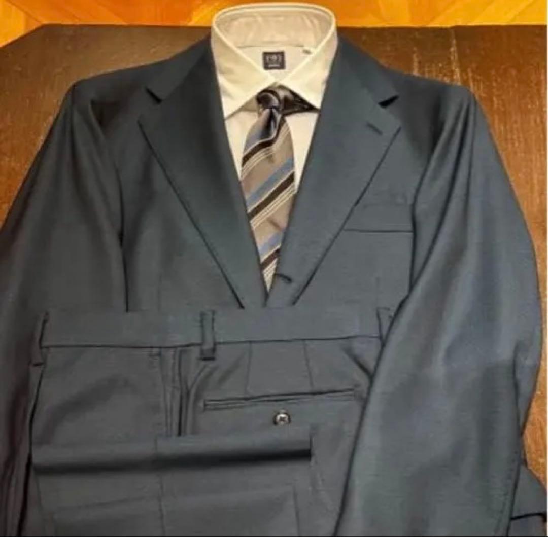 ブリッラペルイルグスト 46 スーツ ネイビー シングル ビームスエフ