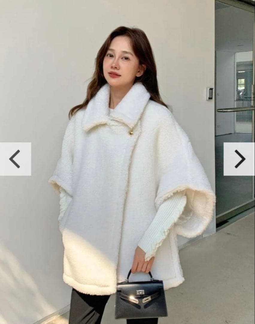 11/3(月)までの限定値下げ！birthday bash ボアコート　ケープ