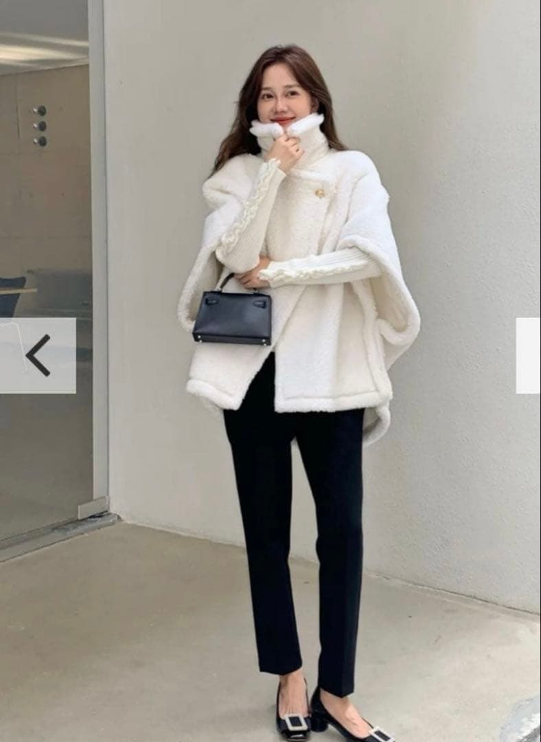 11/3(月)までの限定値下げ！birthday bash ボアコート　ケープ