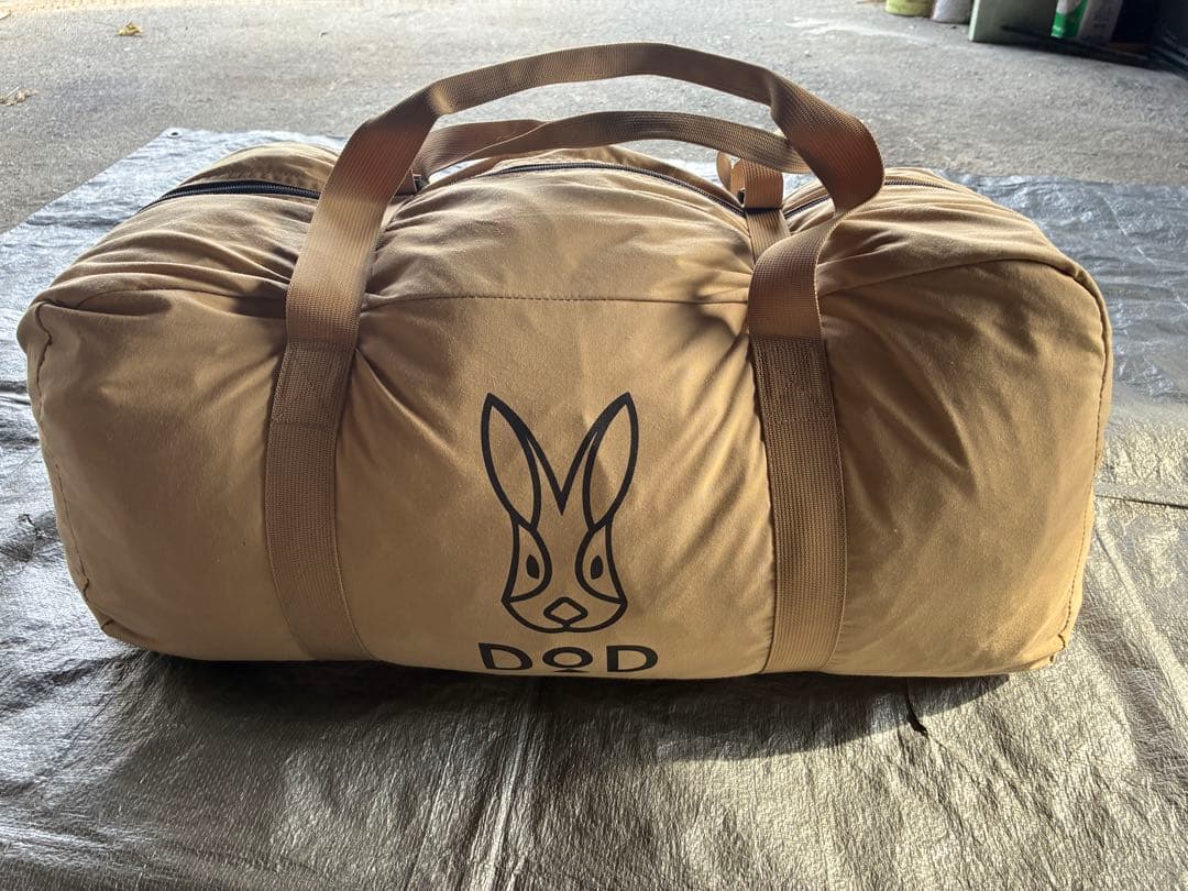 DOD エイテントT5-668-TN カラータン　使用回数10回未満　美品です。