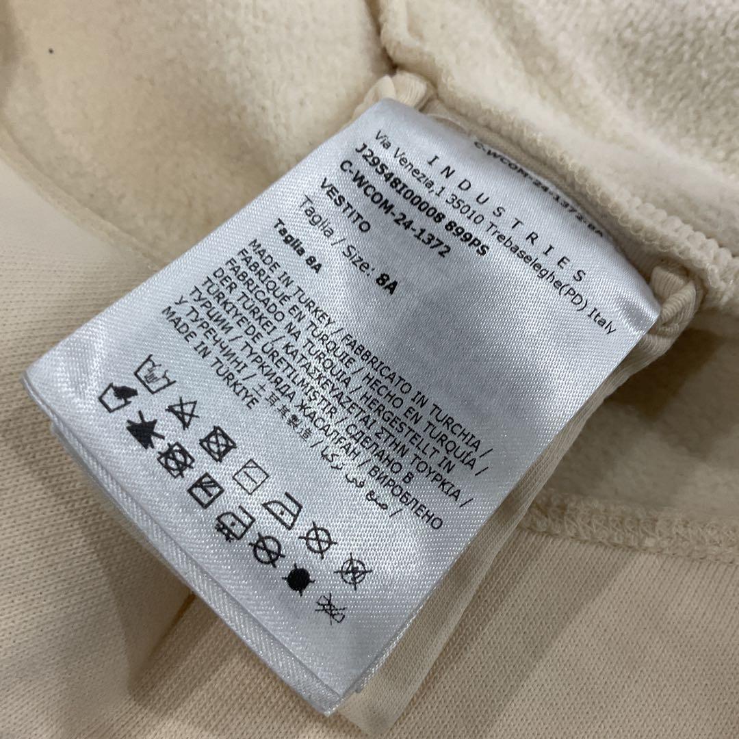 S*】様 MONCLERフード付きワンピース 8A 130cmモンクレール　チル