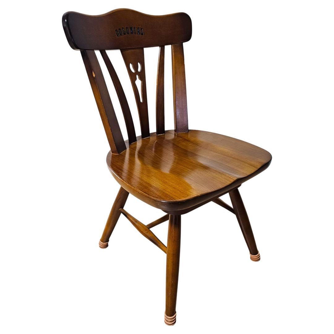 karimoku カリモク コロニアル 回転 ダイニングチェア① ヴィンテージ