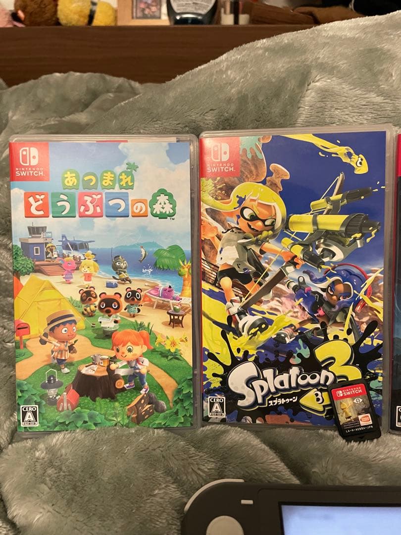 Nintendo Switch Lite + ゲームソフト5本セットまとめ売り