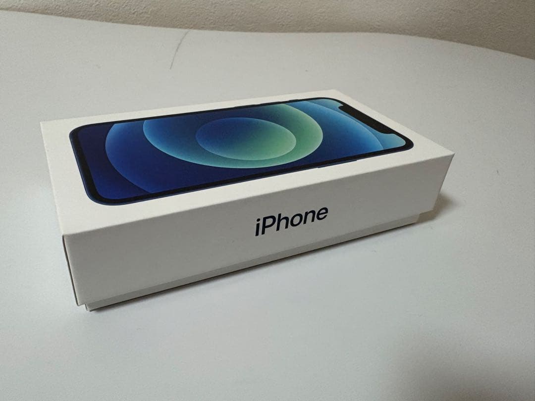 Apple iPhone 12 mini 64GB青 ケース付き 美品