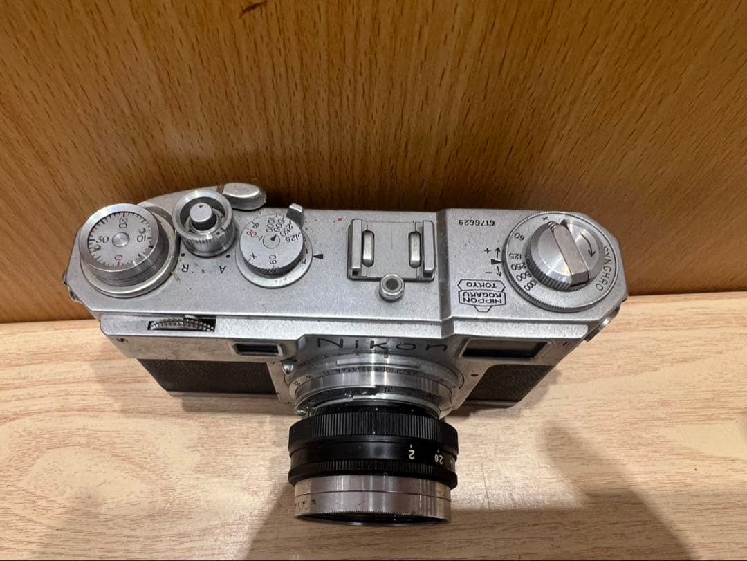 Nikon S2 + NIKKOR-H 50mm f/2ニコン ファインダー