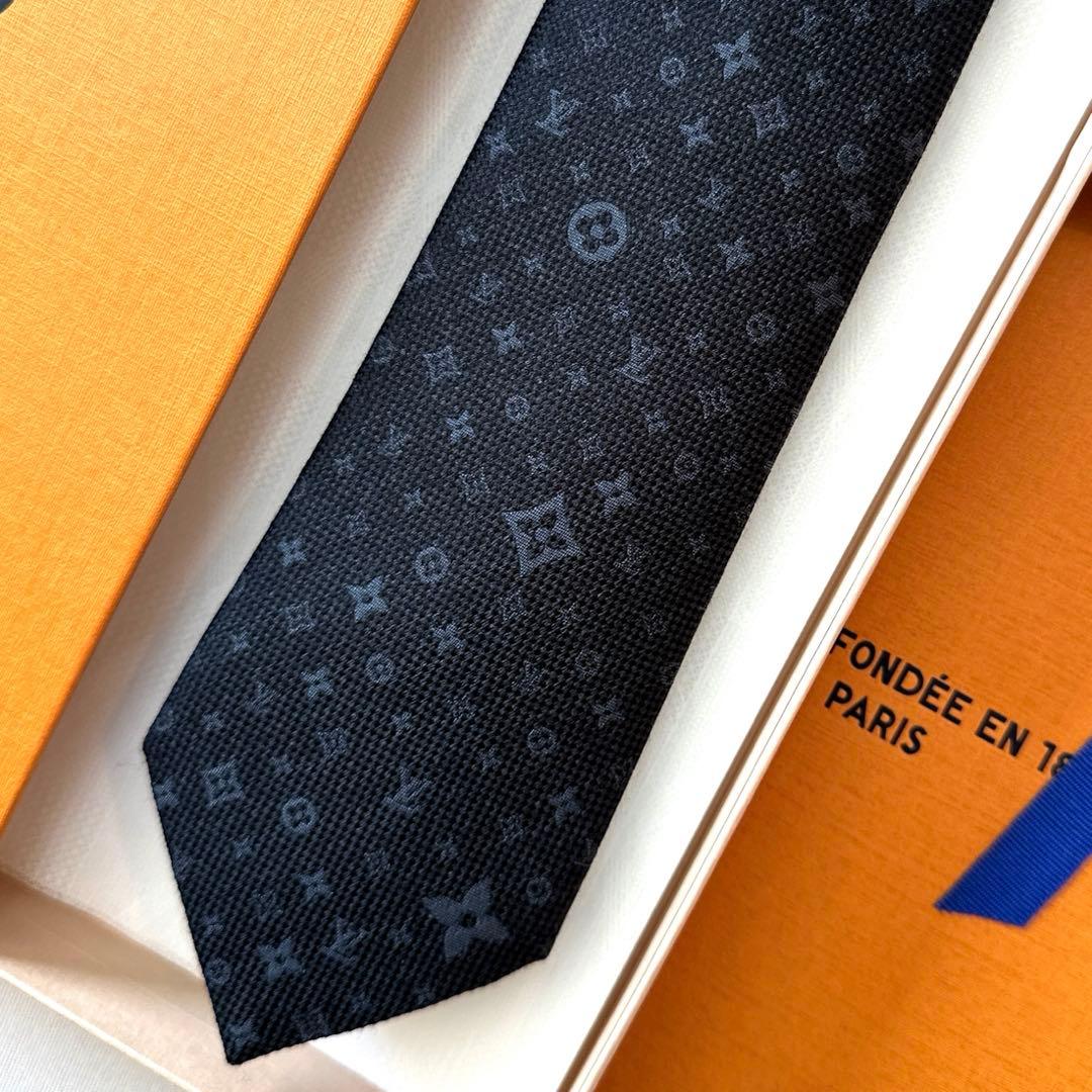 ルイ ヴィトン ネクタイ・モノグラム スターズ 新品 未使用